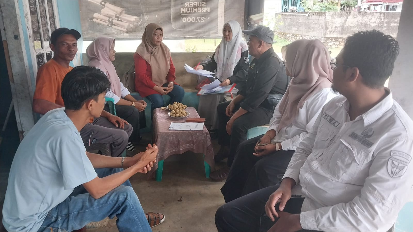 Mendampingi Dinas Kelautan dan Perikanan Provinsi Sumatera Barat melakukan verifikasi calon penerima