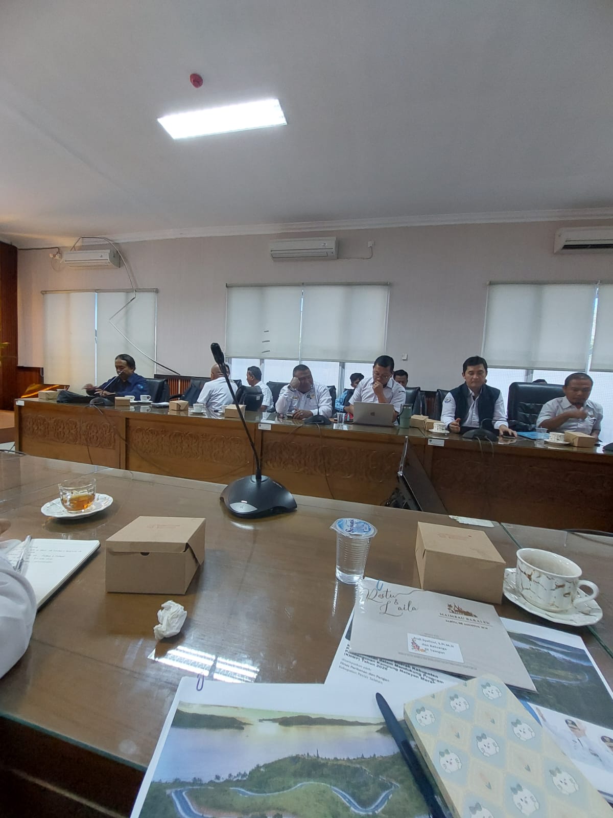 Menghadiri Undangan Rapat Koordinasi Persiapan Pembangunan KNMP Provinsi Sumatera Barat