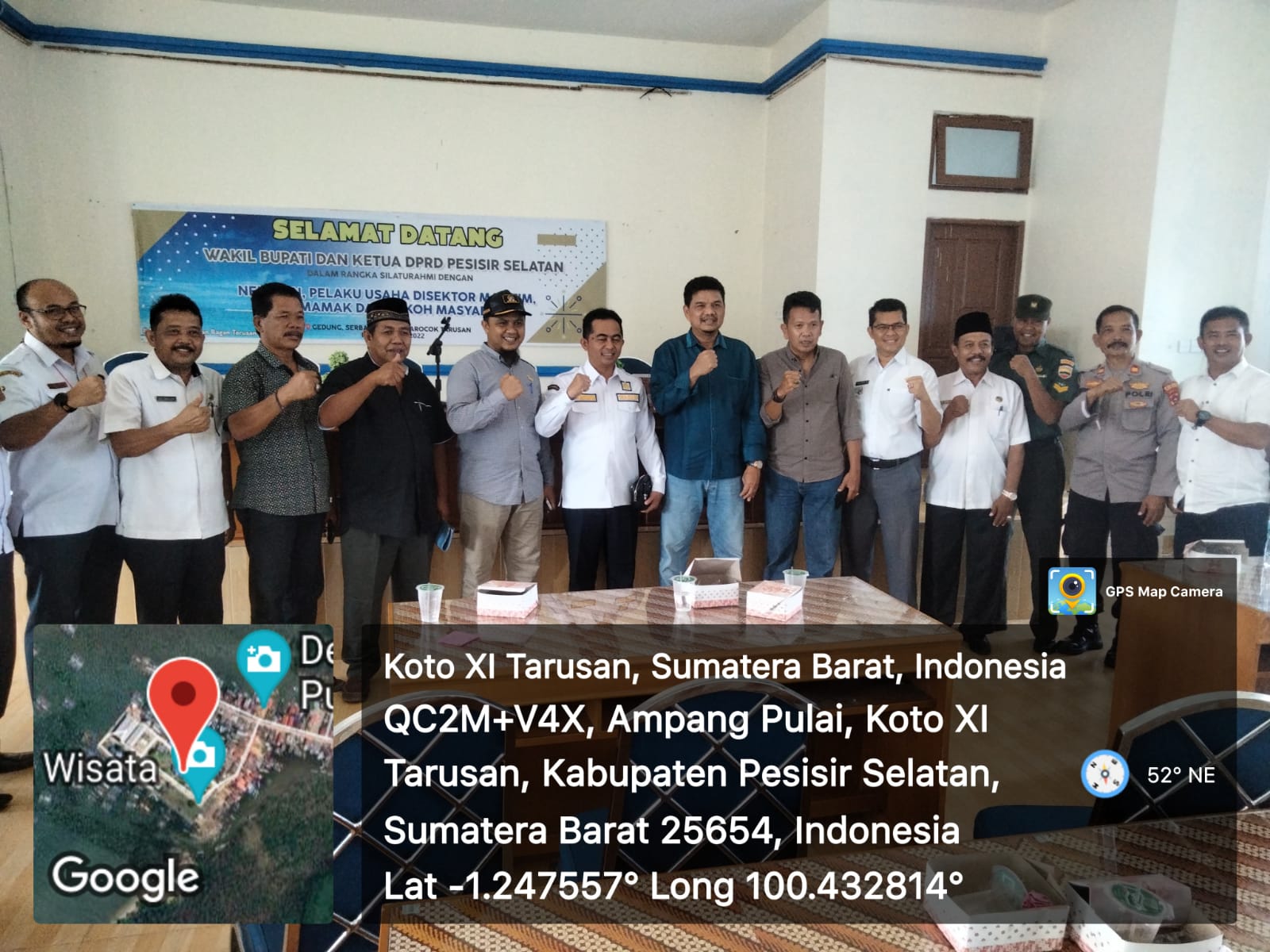 SILATURAHMI  NELAYAN DAN PELAKU USAHA  DISEKTOR MARITIM, NINIK MAMAK, DAN TOKOH MASYARAKAT