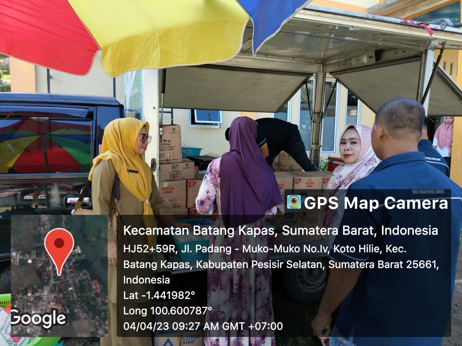 Pergelaran Pangan Murah di Kecamatan Batang Kapas