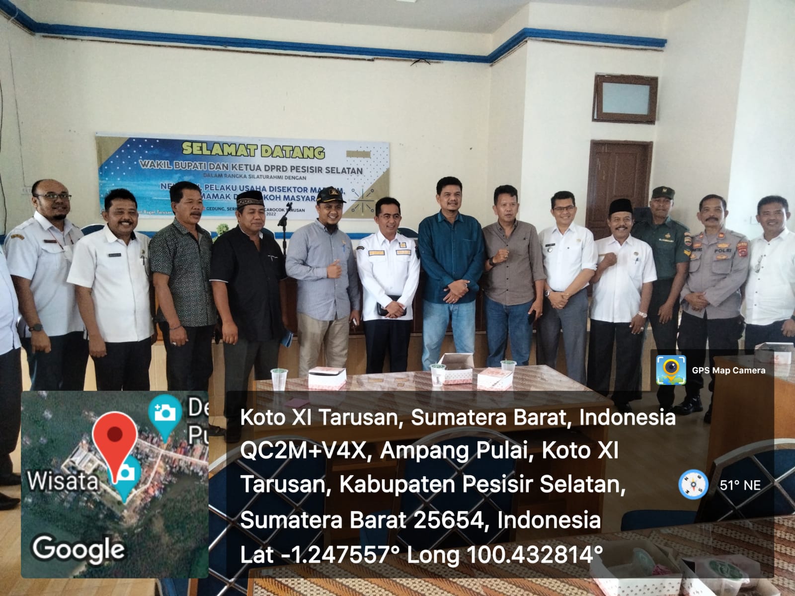 SILATURAHMI NELAYAN, PELAKU USAHA DAN TOKOH MASYARAKAT DENGAN WAKIL BUPATI PESISIR SELATAN DAN KETUA