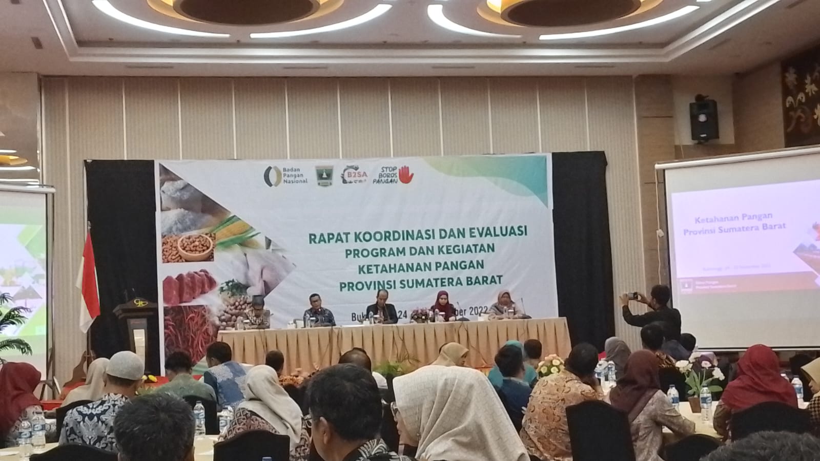 Rakor dan Evaluasi Program dan Kegiatan Pembangunan Ketahanan Pangan