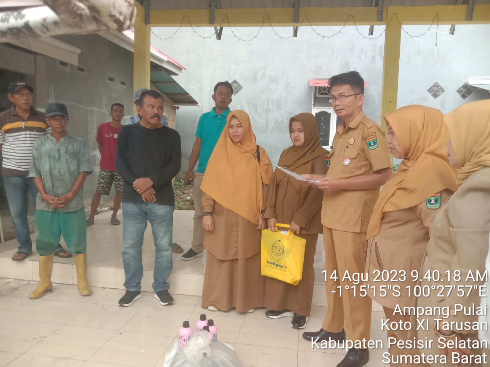 Verifikasi Pokdakan Penerima KJA HDPE di Kec. Batang Kapas