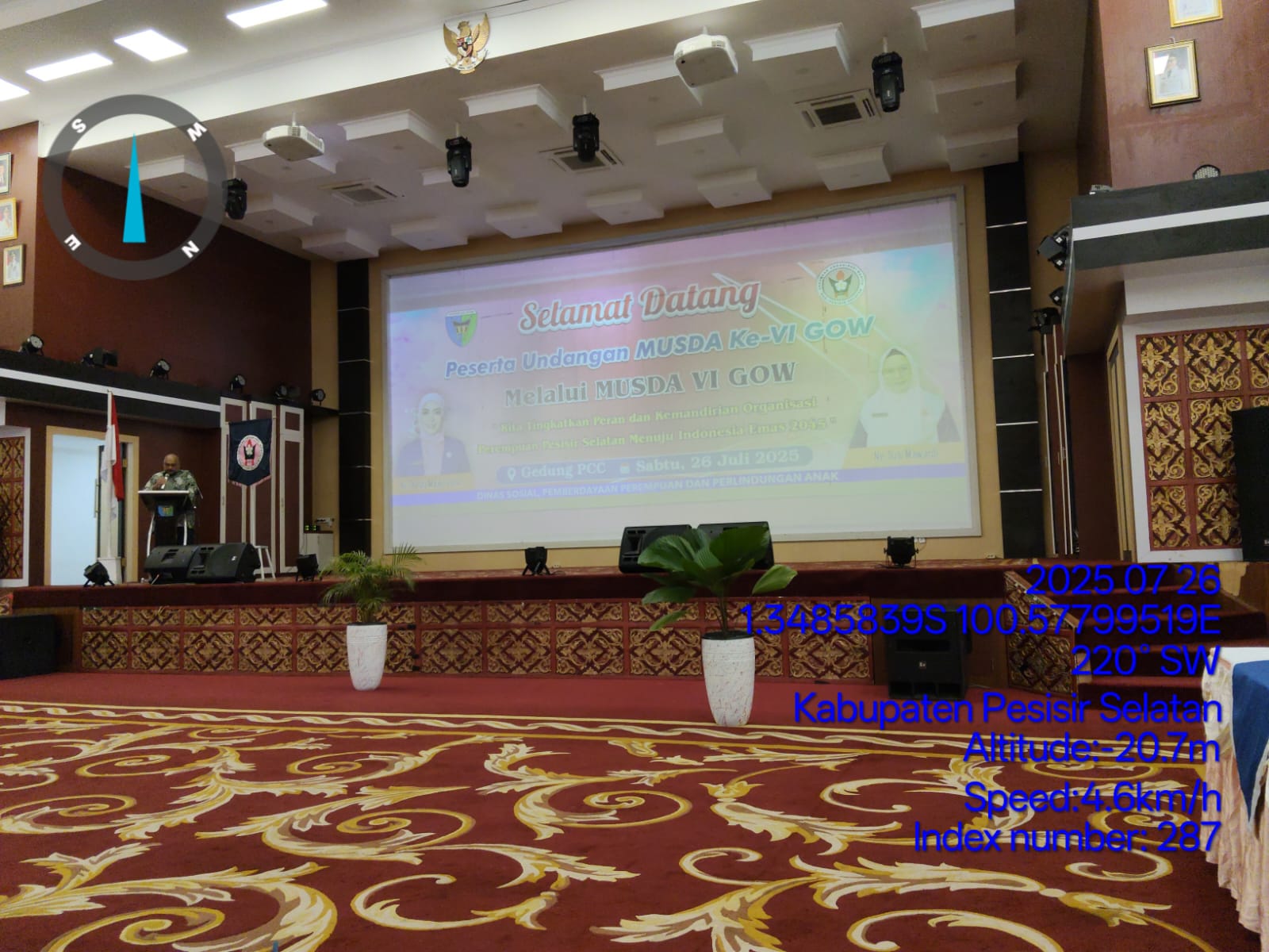 Menghadiri Musda ke VI GOW